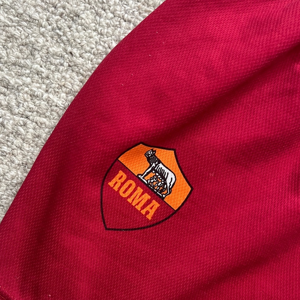 AS Roma Red Shorts - Picture 2 of 7